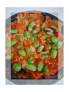 Foto resep Tempe penyet pete