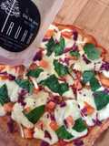 Pizza al sartén 🍕 con menos culpa👍🏻😋😋🍃🌿🍴🍕🍕🍕🍕