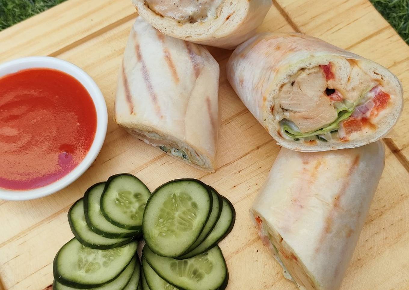Malai Tikka Shawarma Roll 🌯🌯
