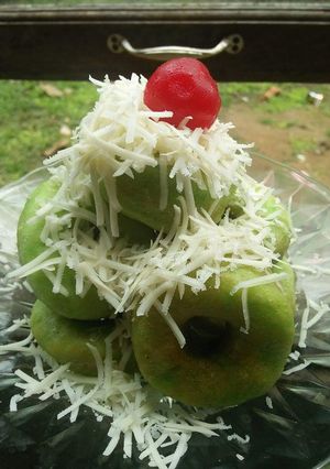 Foto resep Donat pandan ekonomis