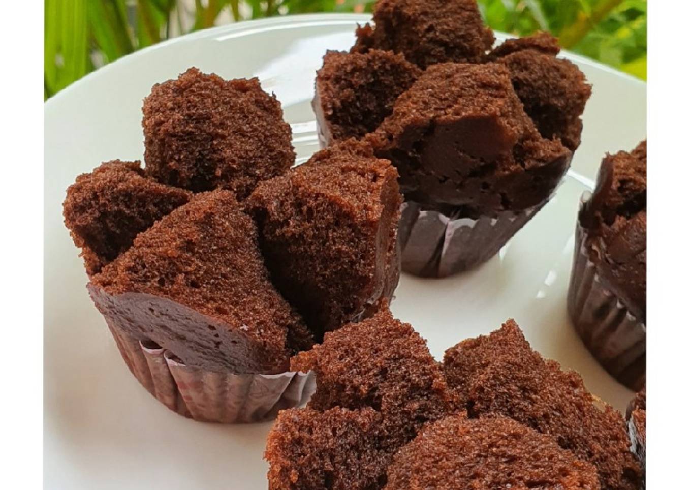 Kue Bolu Coklat Kukus - No Mixer + No Telur -