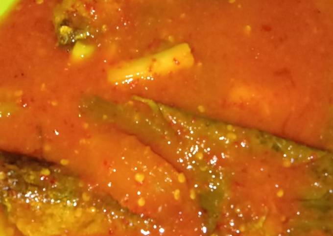 Ikan cuwe bumbu sarden