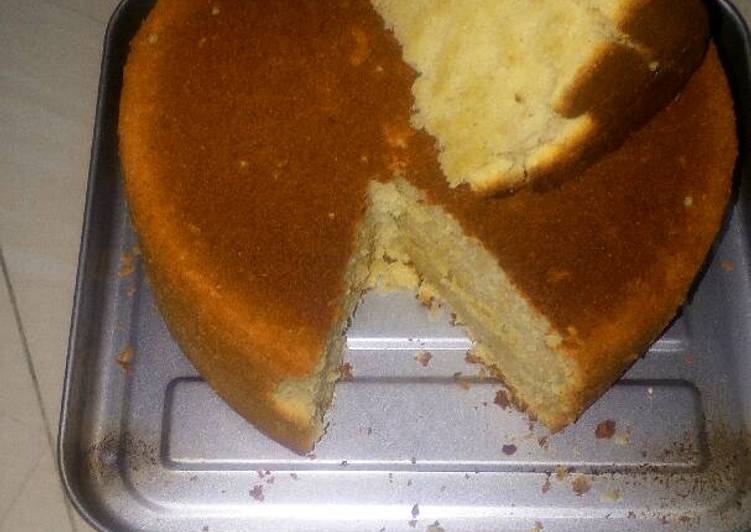 Simple Way to Prepare Ultimate My first time of baking cake here is my Apple Cake