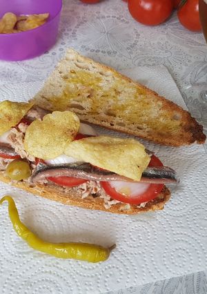 Una foto de Bocata chips