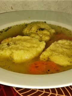 Grízgaluska🍲Daragaluska leves recept fotója