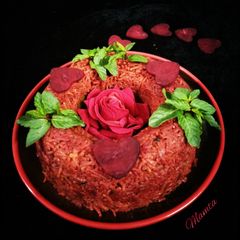 Beetroot Pulao A picture of Beetroot Pulao.