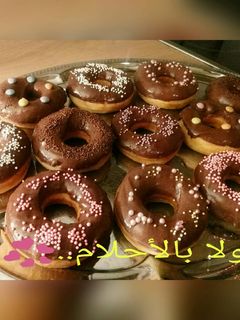 صورة لوصفة دونات مغطسة بالشوكولا 🍩🍩(دوناتس)