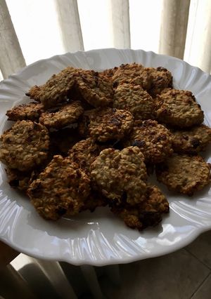 Una foto de Galletas/bocaditos SANOS y FITNESS de banana y avena (Súper fáciles)