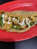 Chicken wrap (oatmeal)