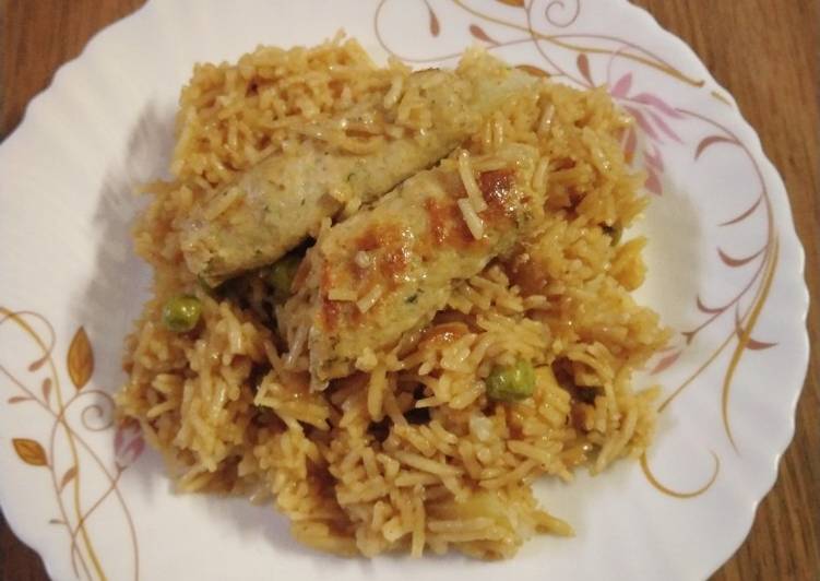 Recipe of Any-night-of-the-week Mutton Seekh Pulao