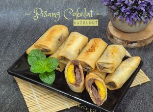Foto resep Pisang Cokelat Hazelnut