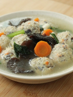Foto resep Sup Bakso Lohua Ayam / Bakso Rambutan Devina Hermawan