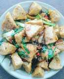 Giò lụa rim nước mắm