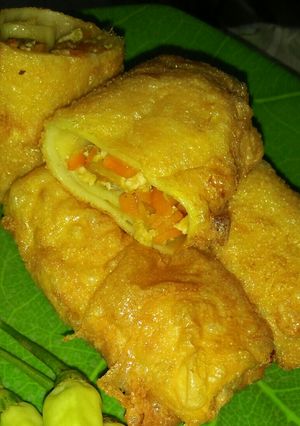 Foto resep Lumpia sayur sederhana