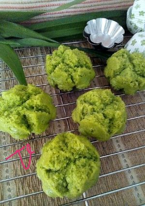 Foto resep Bolu Kukus Pandan eggless