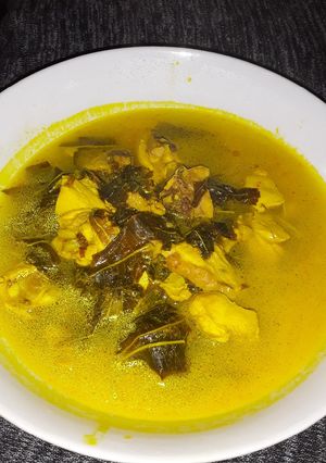 Foto resep Lempah Kuning Ayam Pucuk Kedondong