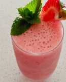 Sinh Tố Chuối + Dâu Tây