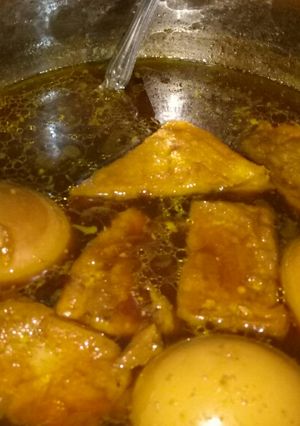 Foto resep Semur Tahu Telur