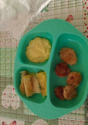 Foto resep Bola tuna saus keju mpasi 9+