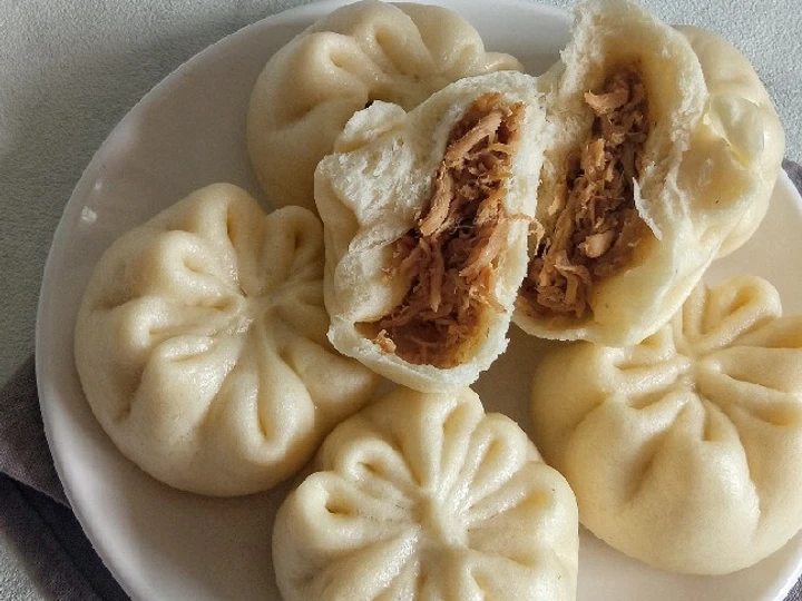 Cara Mudah Membuat Resep Bakpao Isi Ayam Suwir yang Sempurna Anti Ribet, Mantap Sekali