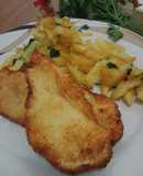 Filetes de pollo empanado especial Dafne