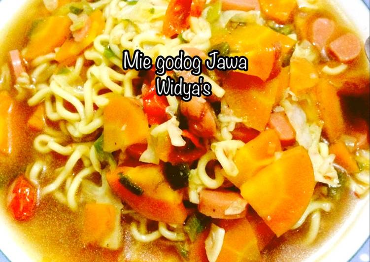 Bagaimana Membuat Mie godog Jawa dadakan Lezat