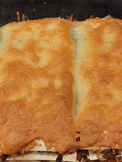 Una foto de Lasaña de carne y verduras (sin bechamel)