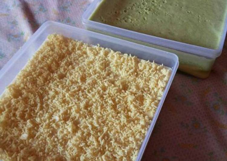 Resep Puding busa keju fla dan puding busa tape fla, Bisa Manjain Lidah