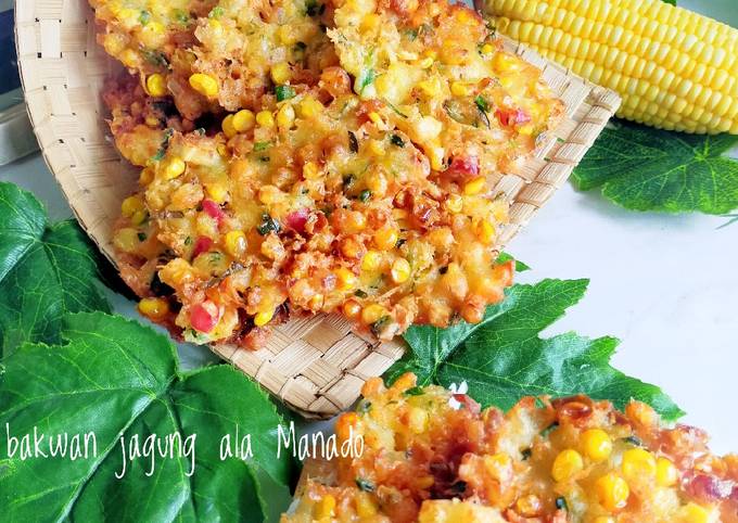 Cara Gampang Membuat Bakwan jagung ala Manado, Enak