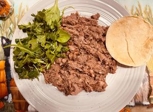 Una foto de Barbacoa de Lengua