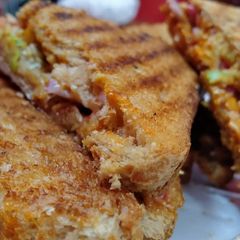 Yummy grilled sandwich A picture of Yummy grilled sandwich.