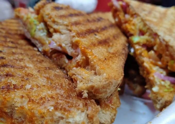 Yummy grilled sandwich