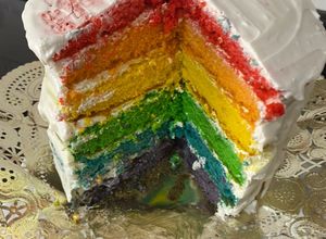 Foto principal de Tarta Arco Iris 🌈 Thermomix