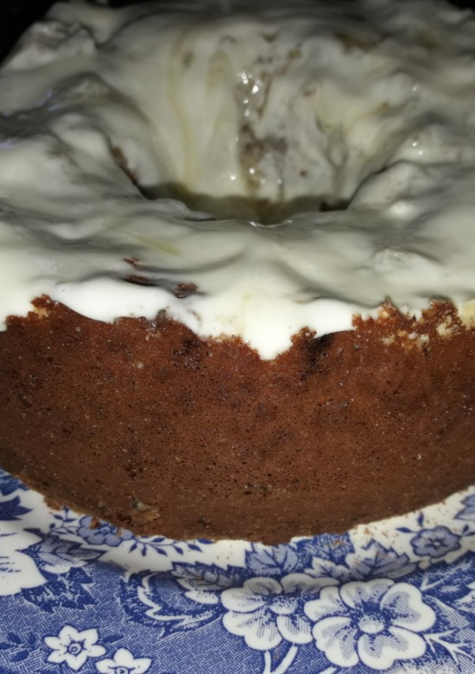 Una foto de Budín de banana y pera súper húmedo (sin harina)