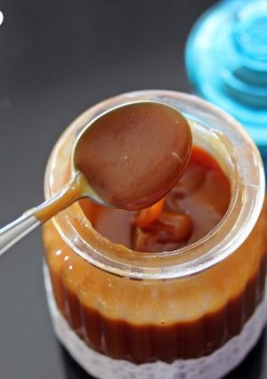 Una foto de Salsa de caramelo salado