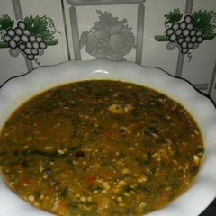 A picture of Special okro soup.