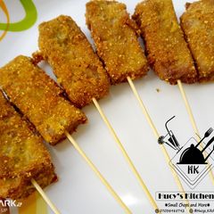 A picture of Crunchy egg fingers.