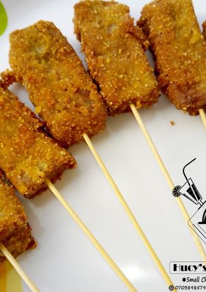 A picture of Crunchy egg fingers.