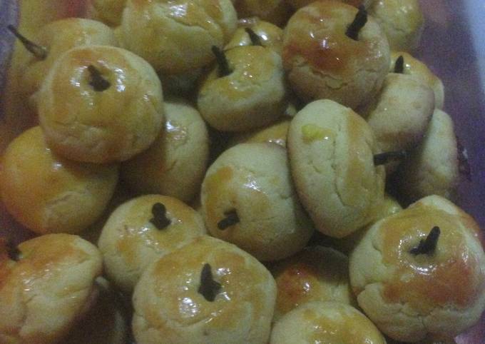 Kue nastar renyah (no mixer, praktis)