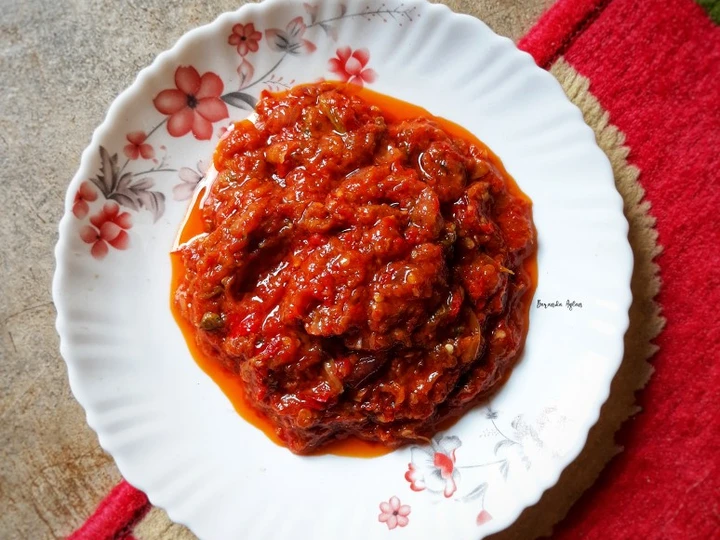Cara Gampang Membuat Resep Sambal Terasi Goreng yang Menggugah Selera Anti Ribet, Menggugah Selera