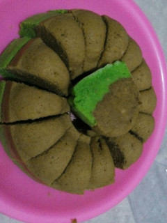 Foto resep Bolkus pandan coklat