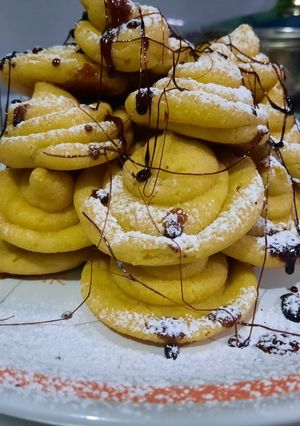 Una foto de Masa choux - croquembouche