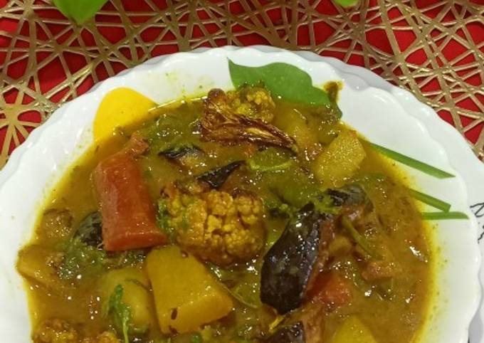 Winter Vegetables Simple Curry Recipe By Rita Talukdar Adak - Cookpad