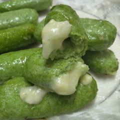 A picture of Cheessy kabab's.