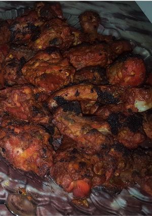 A picture of Chicken tandori tikka.