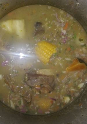 Una foto de Sopa de Costillas