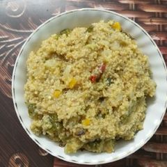 A picture of Fox millet khichidi.