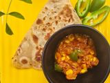 Corn 🌽 capsicum 🫑 vegetable