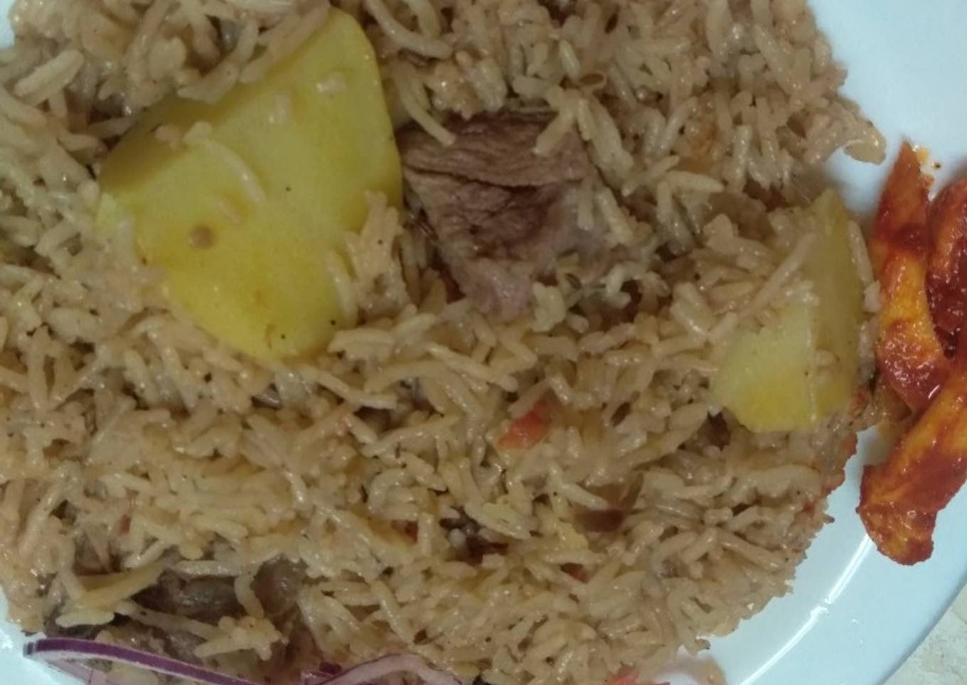 Mutton pilao#foodphotographychallenge