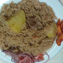 Mutton pilao#foodphotographychallenge A picture of Mutton pilao#foodphotographychallenge.